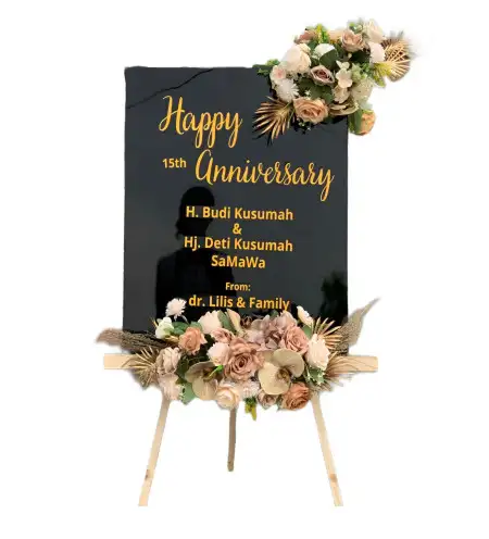 Papan Bunga Akrilik Sigrun