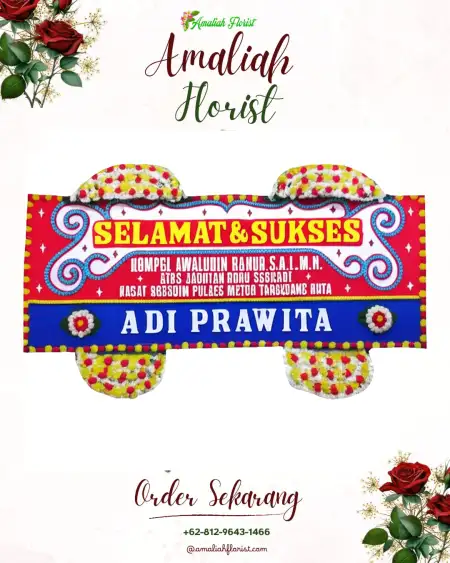 Papan Bunga Ucapan Selamat Sigrun