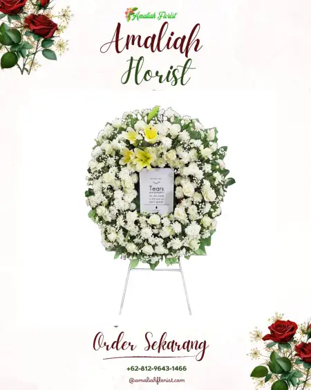 Krans Bunga Duka Sigrun